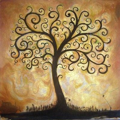 L'albero della vita, logo di Mario Lorenzetti